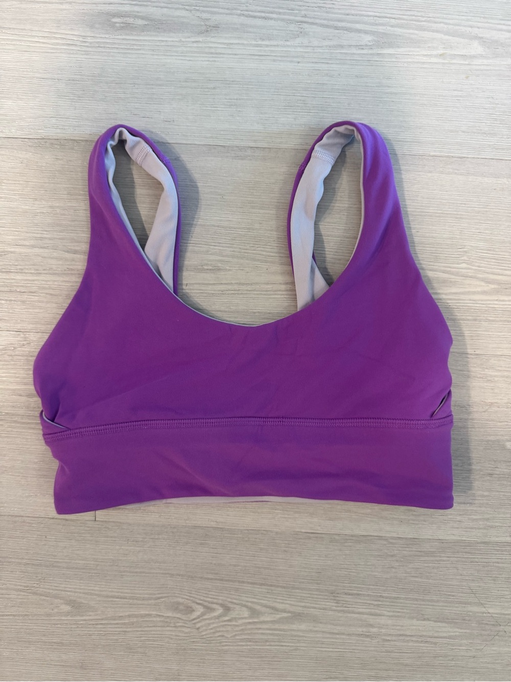 Lulu Lemon Purple Sports Bra
